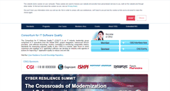 Desktop Screenshot of it-cisq.org